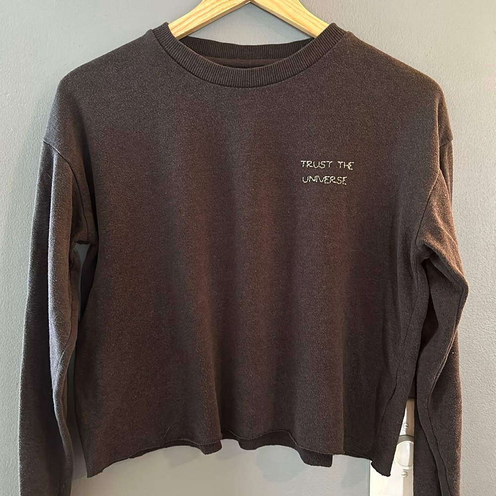Spiritual Gangster Crop Long Sleeve